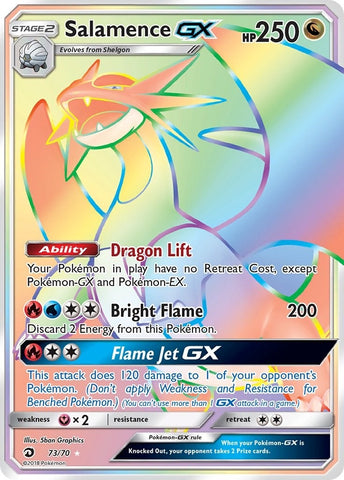 Image for Salamence GX (Secret) (73/70) - Pokemon