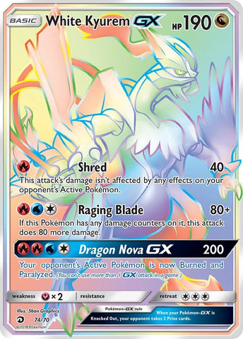 Image for White Kyurem GX (Secret) (74/70) [Dragon Majesty]