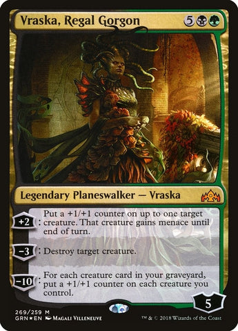 Image for Vraska, Regal Gorgon (269) [Guilds of Ravnica]