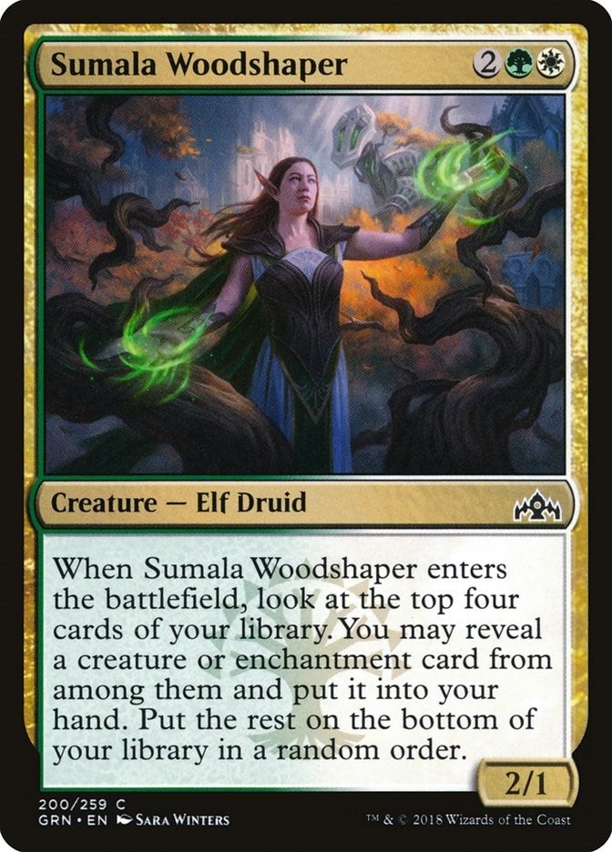 Image for Sumala Woodshaper (200) [Guilds of Ravnica]