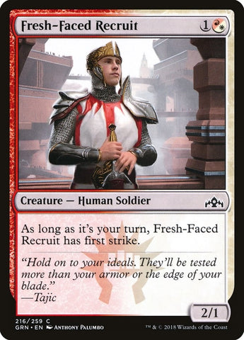 Image for Fresh-Faced Recruit (216) [Guilds of Ravnica]