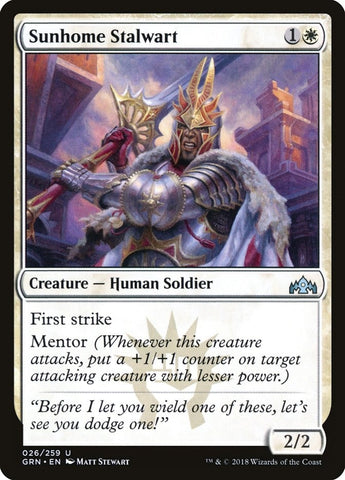 Image for Sunhome Stalwart (26) [Guilds of Ravnica]
