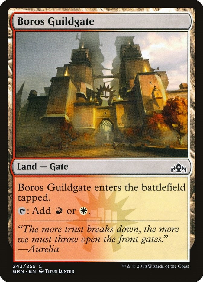 Image for Boros Guildgate (243) (243) [Guilds of Ravnica]