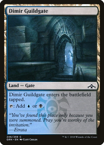 Image for Dimir Guildgate (246) (246) [Guilds of Ravnica]