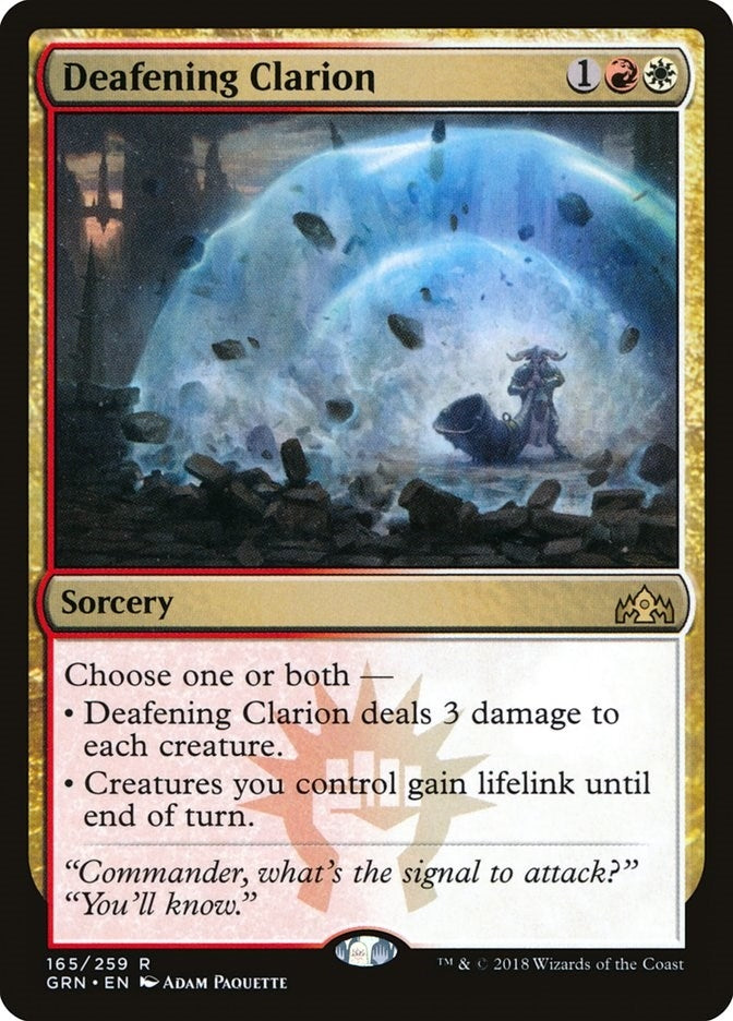 Image for Deafening Clarion (165) [Guilds of Ravnica]