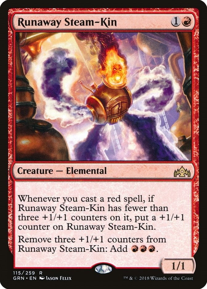 Image for Runaway Steam-Kin (115) [Guilds of Ravnica]