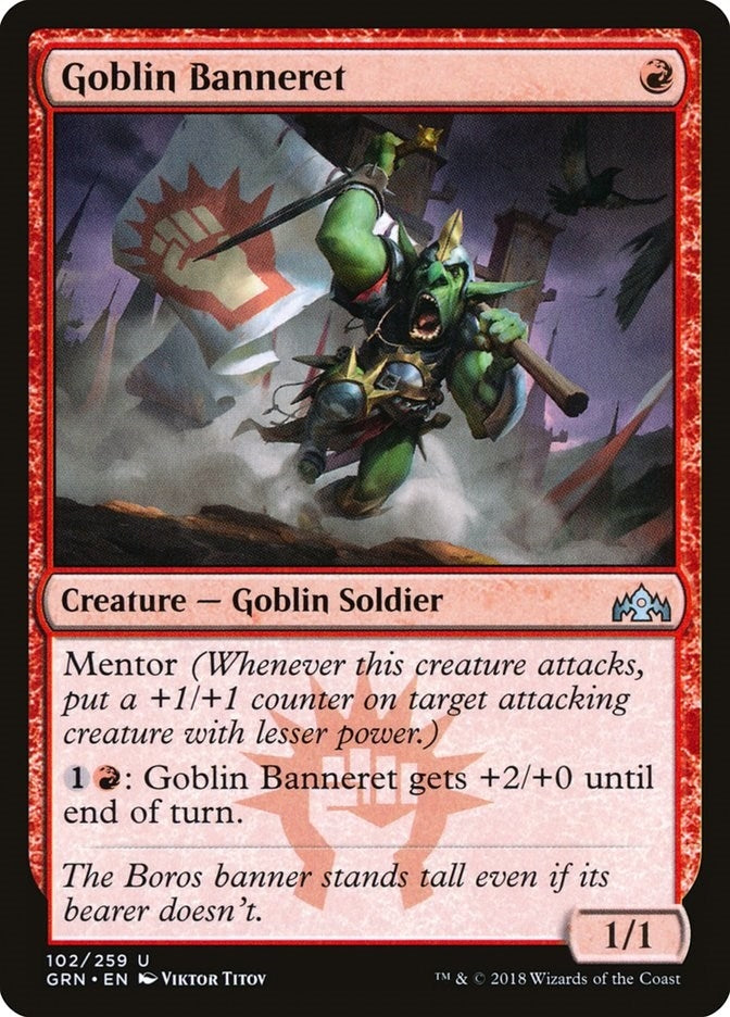 Image for Goblin Banneret (102) [Guilds of Ravnica]