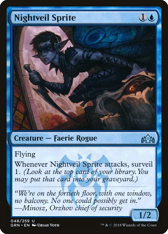Image for Nightveil Sprite (48) [Guilds of Ravnica]