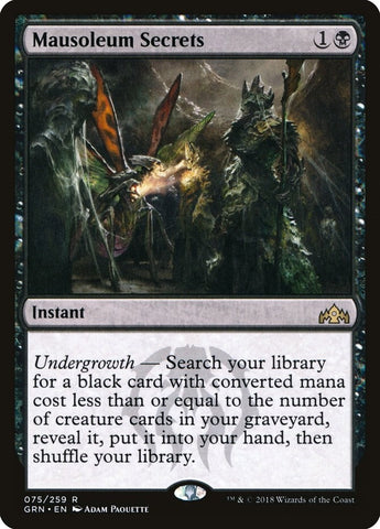Image for Mausoleum Secrets (75) [Guilds of Ravnica]