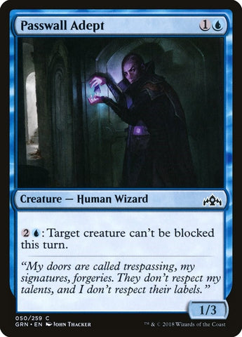 Image for Passwall Adept (50) [Guilds of Ravnica]