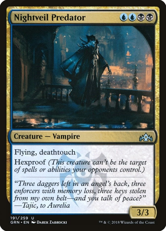 Image for Nightveil Predator (191) [Guilds of Ravnica]