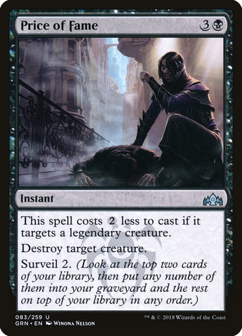 Image for Price of Fame (83) [Guilds of Ravnica]