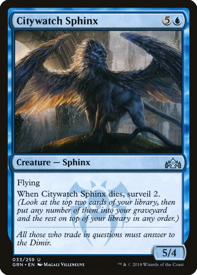 Image for Citywatch Sphinx (33) [Guilds of Ravnica]