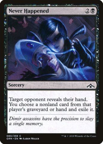 Image for Never Happened (80) [Guilds of Ravnica]