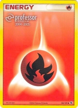 Image for Fire Energy (2004-2005) (108/109) [Professor Program Promos]