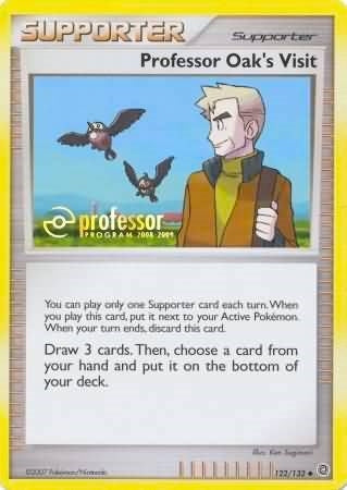Image for Professor Oak's Visit (2008-2009) (122/132) [Professor Program Promos]