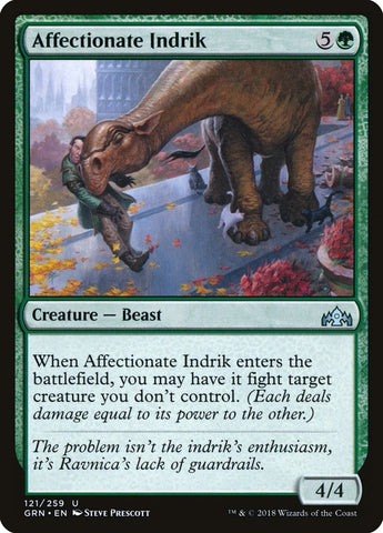 Image for Affectionate Indrik (121) [Guilds of Ravnica]