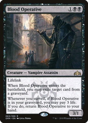 Image for Blood Operative (63) [Guilds of Ravnica]