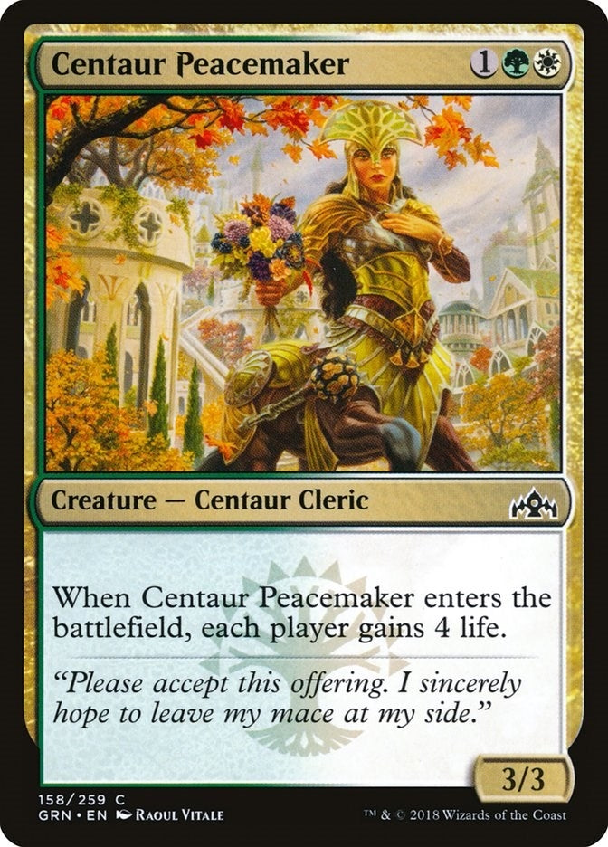 Image for Centaur Peacemaker (158) [Guilds of Ravnica]