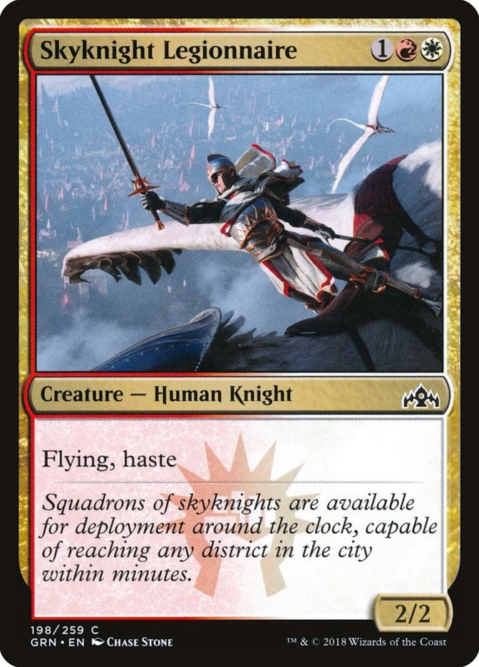 Image for Skyknight Legionnaire (198) [Guilds of Ravnica]