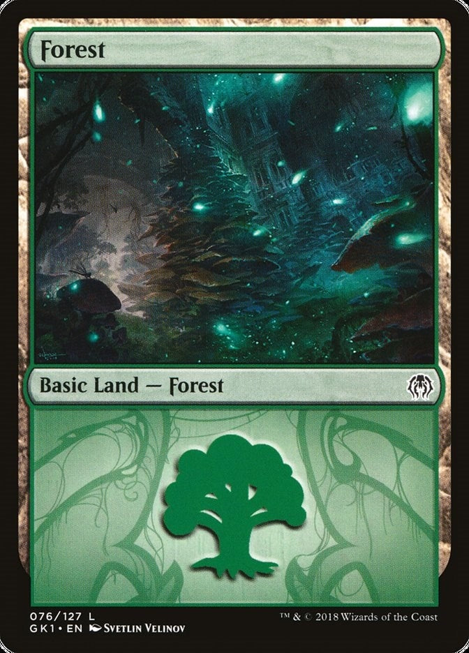 Image for Forest (076) (76) [Guilds of Ravnica: Guild Kits]