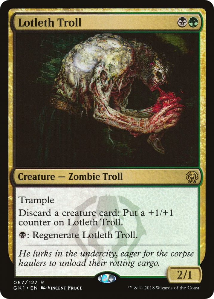 Image for Lotleth Troll (67) [Guilds of Ravnica: Guild Kits]