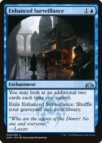 Image for Enhanced Surveillance (40) [Guilds of Ravnica]