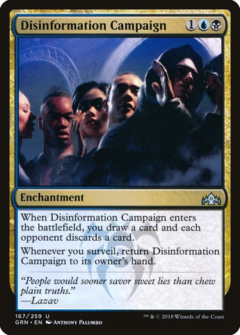 Image for Disinformation Campaign (167) [Guilds of Ravnica]