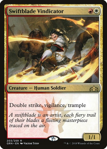 Image for Swiftblade Vindicator (203) [Guilds of Ravnica]