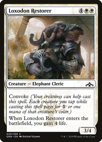 Image for Loxodon Restorer (20) [Guilds of Ravnica]