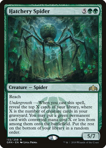 Image for Hatchery Spider (132) [Guilds of Ravnica]