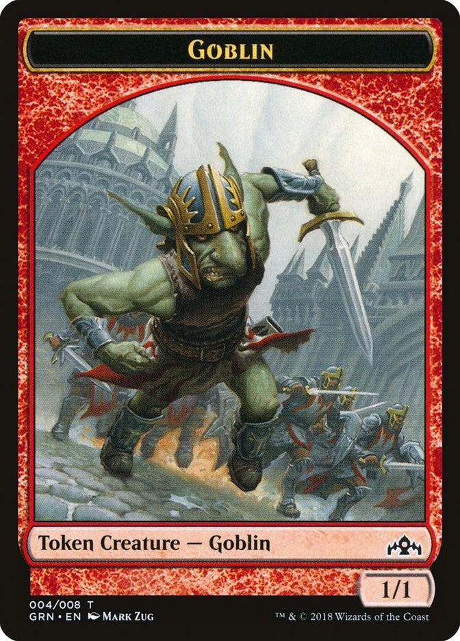 Image for Goblin Token (4) [Guilds of Ravnica]