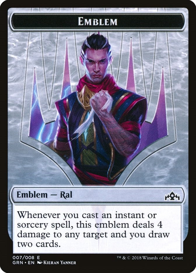 Image for Emblem - Ral, Izzet Viceroy (7) [Guilds of Ravnica]