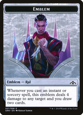 Image for Emblem - Ral, Izzet Viceroy (7) [Guilds of Ravnica]
