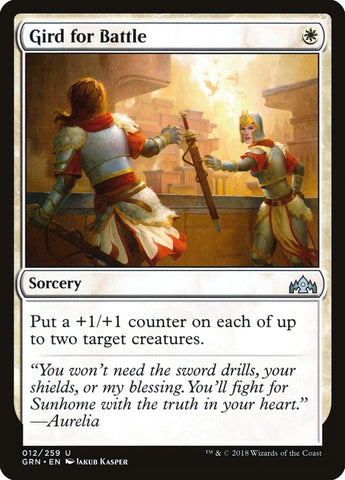 Image for Gird for Battle (12) [Guilds of Ravnica]