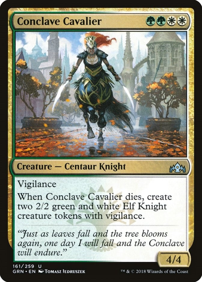 Image for Conclave Cavalier (161) [Guilds of Ravnica]