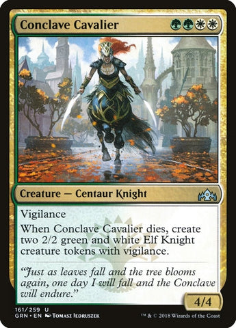 Image for Conclave Cavalier (161) [Guilds of Ravnica]