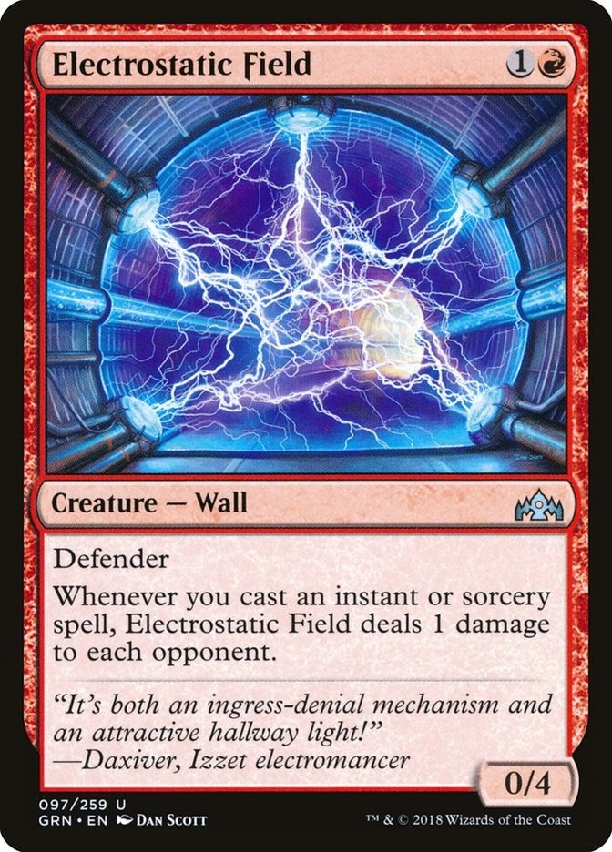 Image for Electrostatic Field (97) [Guilds of Ravnica]