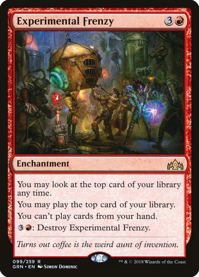 Image for Experimental Frenzy (99) [Guilds of Ravnica]