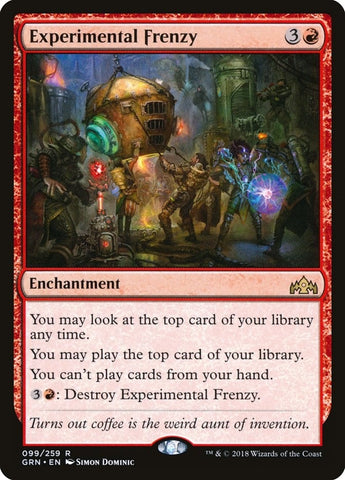 Image for Experimental Frenzy (99) [Guilds of Ravnica]