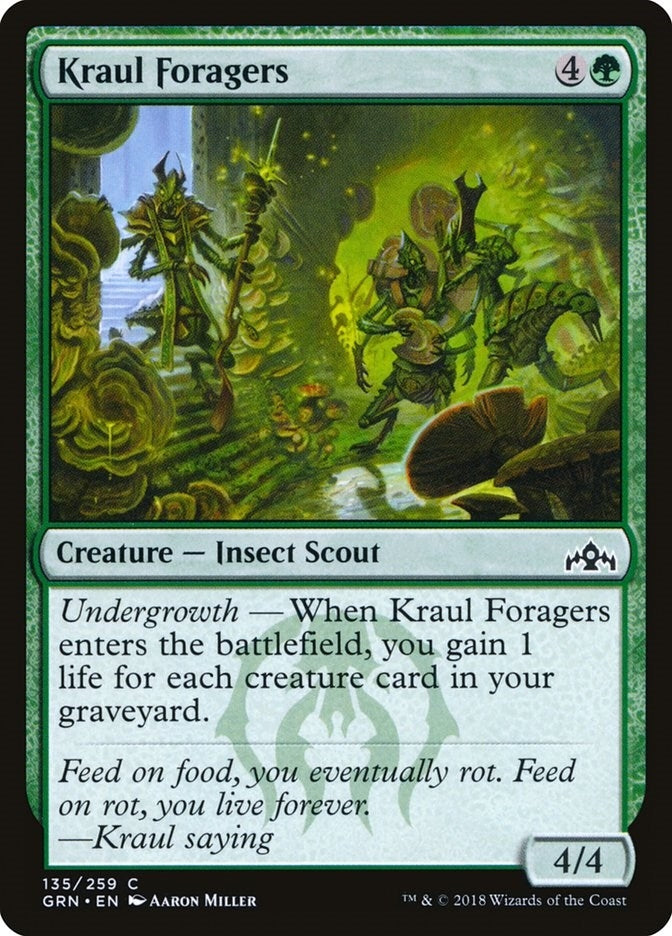 Image for Kraul Foragers (135) [Guilds of Ravnica]