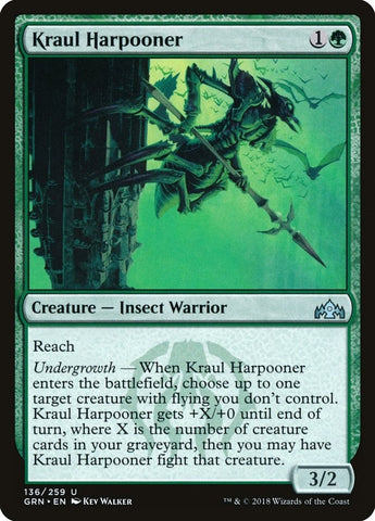 Image for Kraul Harpooner (136) [Guilds of Ravnica]