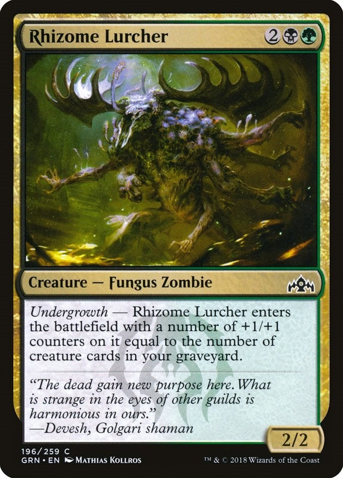 Image for Rhizome Lurcher (196) [Guilds of Ravnica]