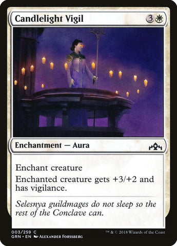 Image for Candlelight Vigil (3) [Guilds of Ravnica]