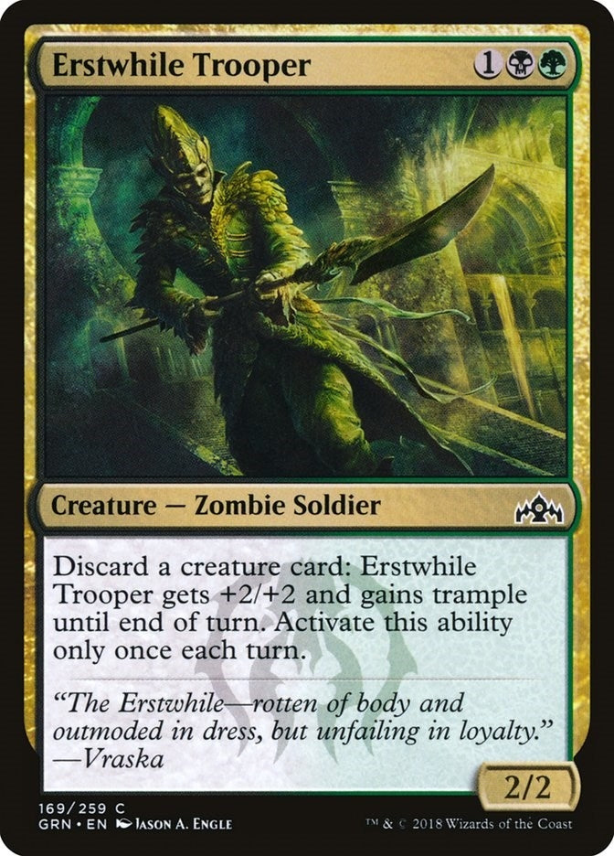 Image for Erstwhile Trooper (169) [Guilds of Ravnica]