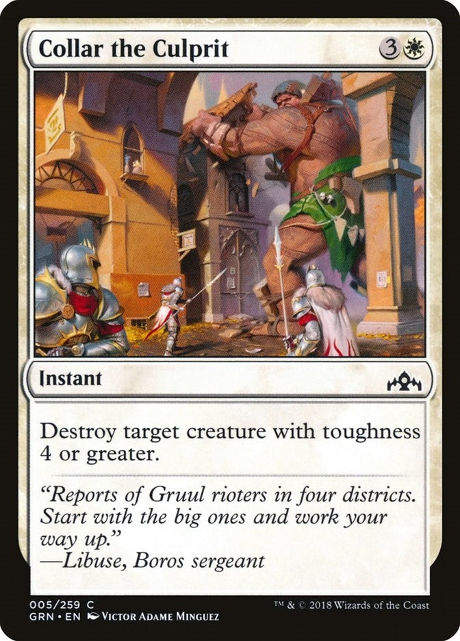 Image for Collar the Culprit (5) [Guilds of Ravnica]