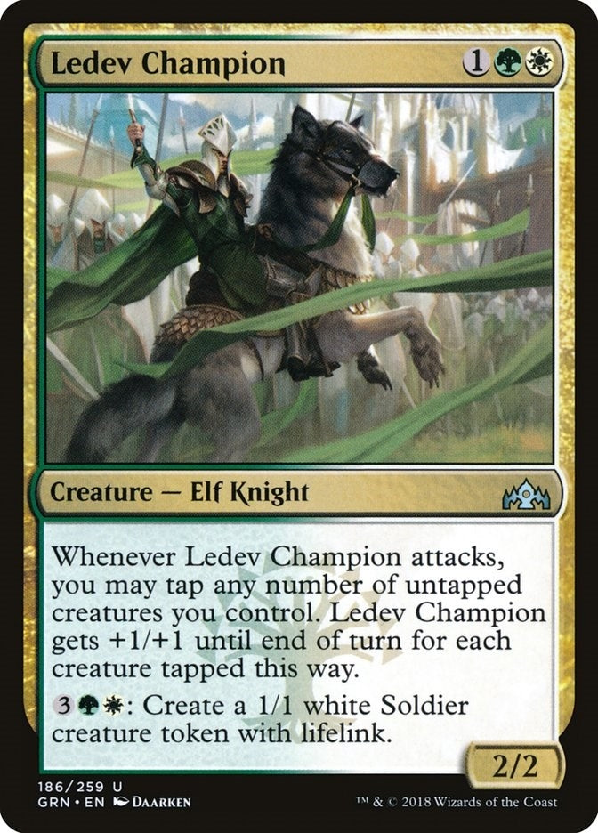 Image for Ledev Champion (186) [Guilds of Ravnica]