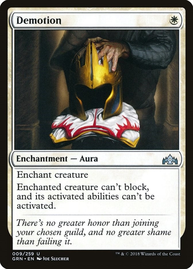 Image for Demotion (9) [Guilds of Ravnica]