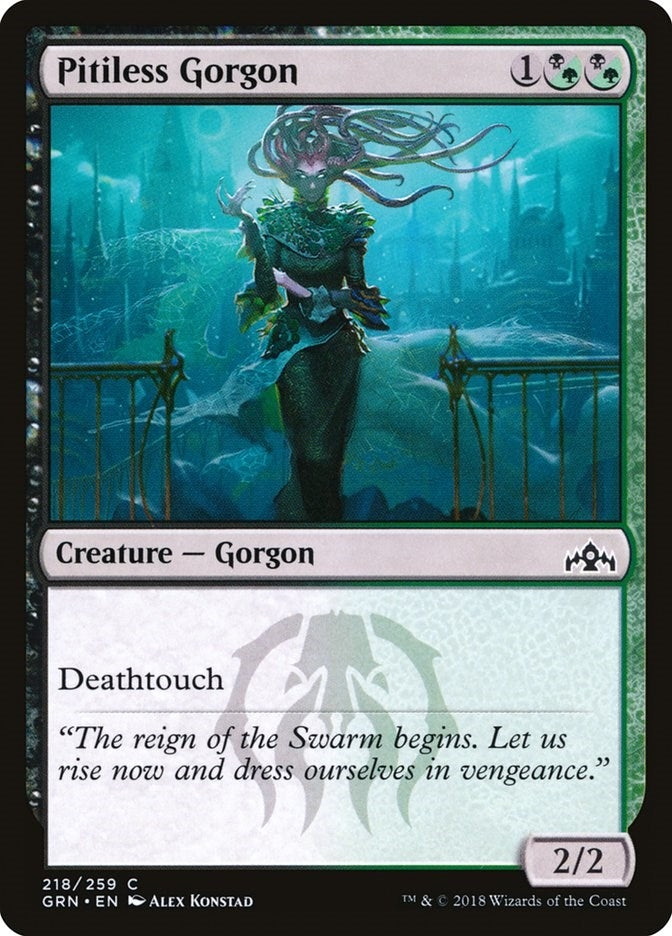 Image for Pitiless Gorgon (218) [Guilds of Ravnica]