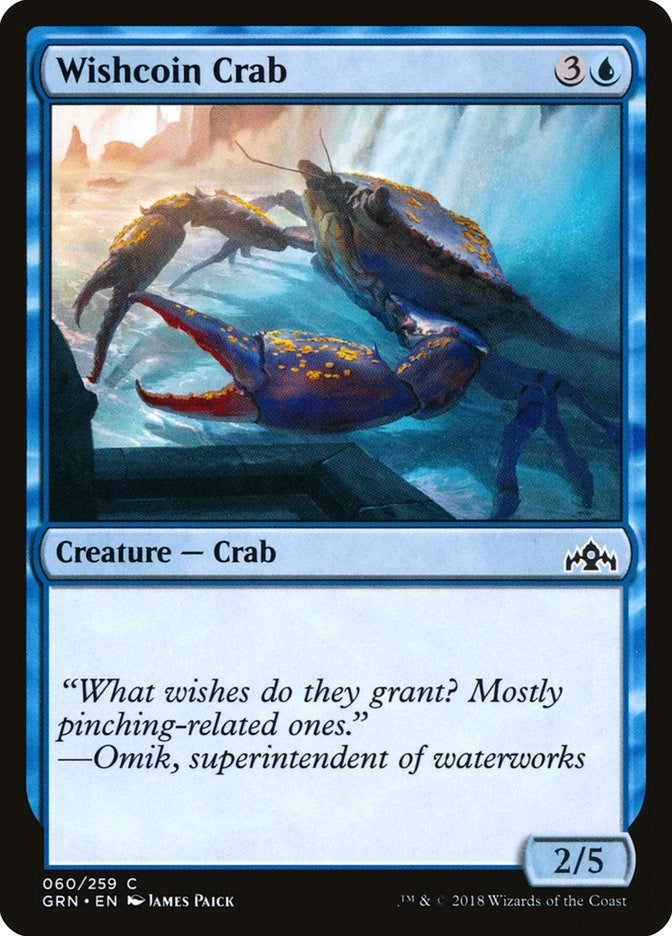 Image for Wishcoin Crab (60) [Guilds of Ravnica]